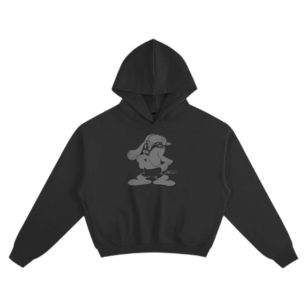 Angry Theo Boxy Fit Hoodie