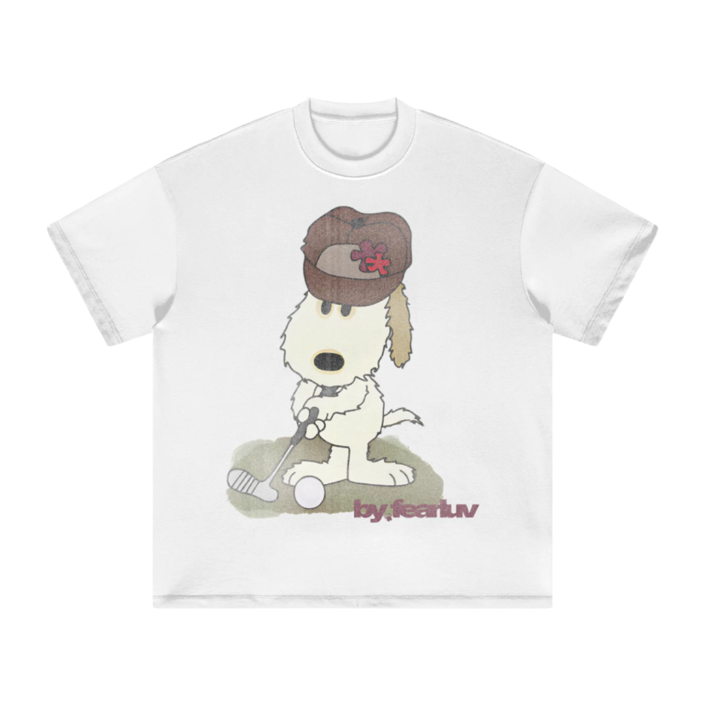 Golfing Theo Vintage Tee